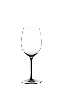 Бокал для красного вина 625мл Riedel Fatto a Mano Cabernet/Merlot с черной ножкой