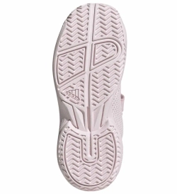 Детские теннисные кроссовки Adidas Courtflash K - distilled pink/cloud white/distilled pink