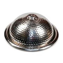 Блюдо для подачи d 40 см h18 см нерж. с нерж. крышкой Dents P.L. Proff Cuisine