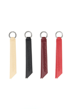 FLÜGGÅƏNK∂€ČHIŒβØL∫ÊN — Leather Tag CHAMPAGNE