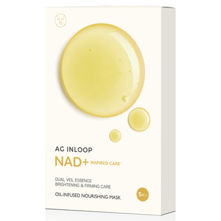 Cocochi Питательная маска-масло NAD+ Oil AЖ Инлооп Кокочи-AG Inloop Nad+ Oil-Infused Nourishing Mask, 5 шт. х 25 мл