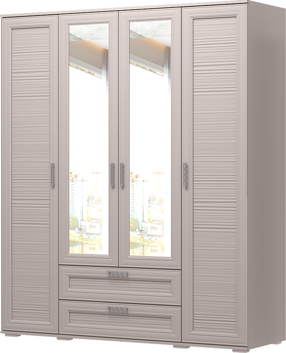 Корвет Люкс №26 Шкаф 4х 550