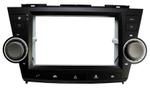Магнитола для Toyota Highlander 2 2007-2013 XU40 - Parafar PF035T2RN2K на Android 13, Быстрая, QLED+2K, CarPlay, 4G SIM-слот (крутилки декоративные)