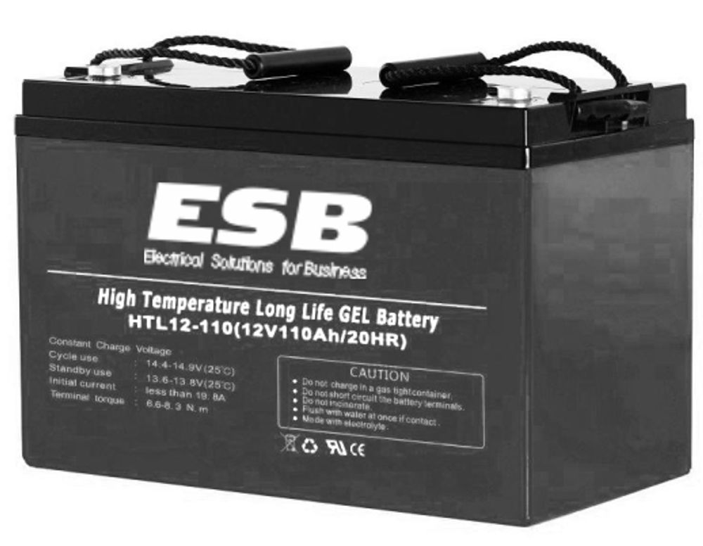 Тяговый аккумулятор ESB HTL12-135 ( 107,5Ач / 12В ) GEL