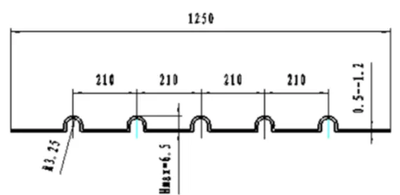 Станок для накатки ребер жесткости Stalex SBYJ-1.2*1250-5