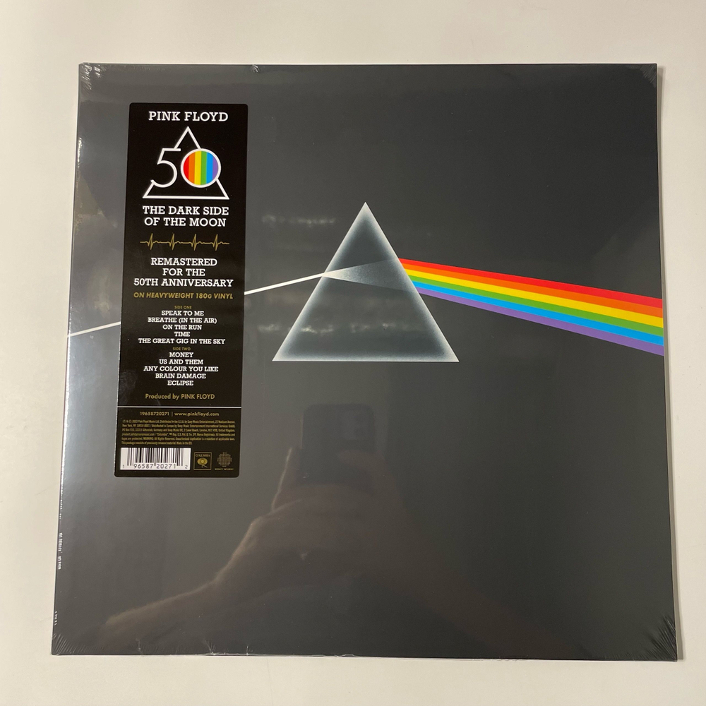 Виниловая пластинка LP Pink Floyd The Dark Side Of The Moon (Европейский Союз 2025)