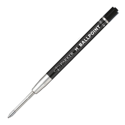 Parker стержень для шариковой ручки QuinkFlow Basic Z09 (CW2166543), M, 1мм, черный, блистер (2шт)