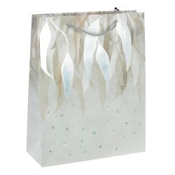 GAEM Пакет подарочный M (бумага 210г/м2, блок микс 12шт), L25,5 W10 H32 см, 4в.