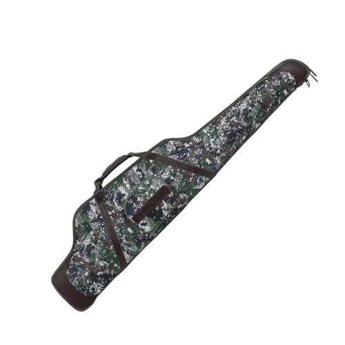 Кейс охотничий 135 с оптикой СНО HOLSTER CLUB, из кожи, цифра, Хольстер