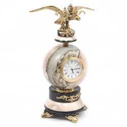 Часы "Двуглавый орел" 115х115х260 мм 2600 гр. R116499