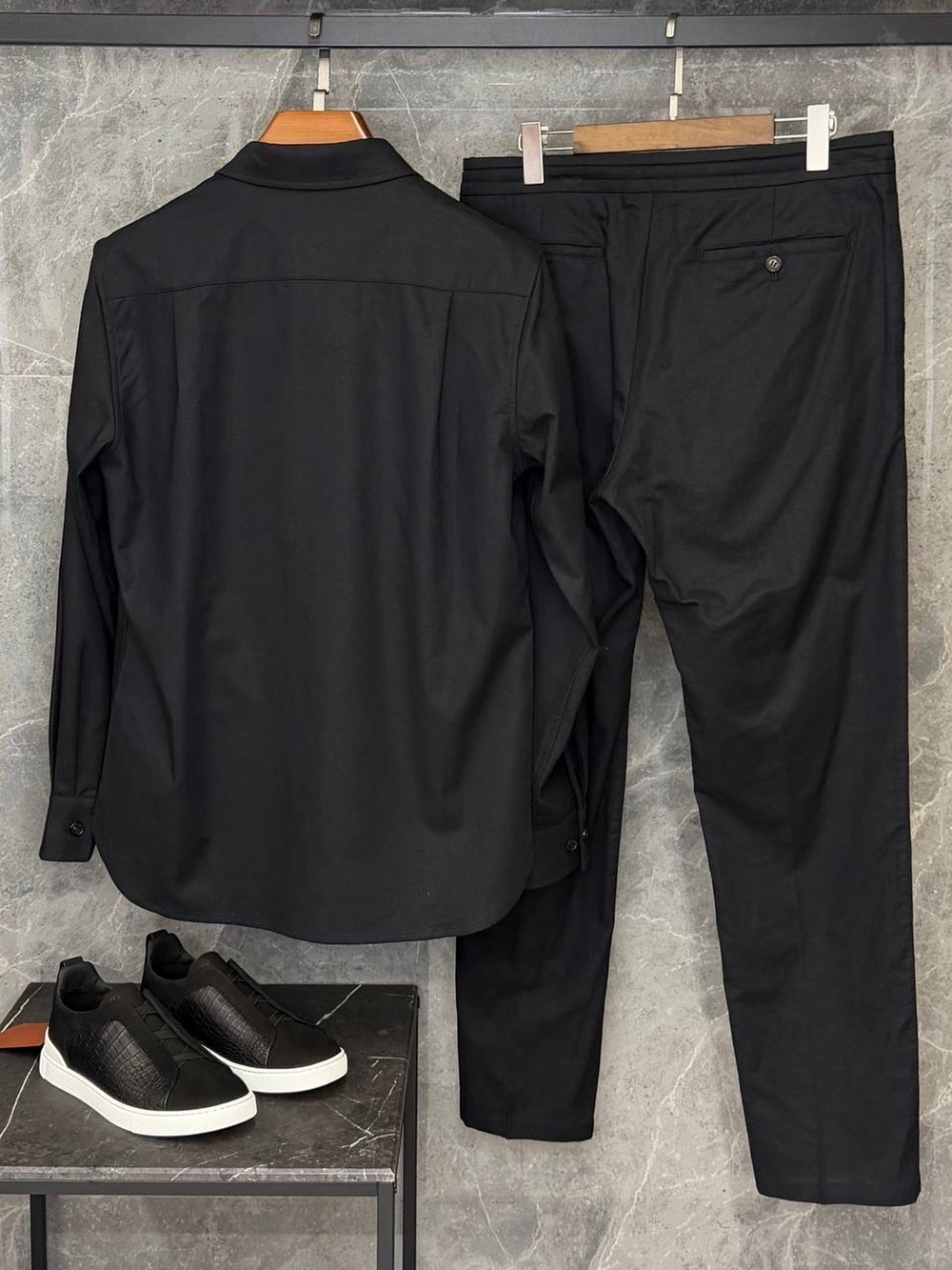 Льняной костюм Zegna
