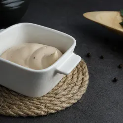 Соусник 60 мл 7*7 см h3,3 см с ручками квадратный Mini Mix белый фарфор P.L. Proff Cuisine [6]