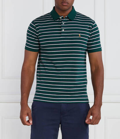 Поло POLO RALPH LAUREN - зеленый(710922254)