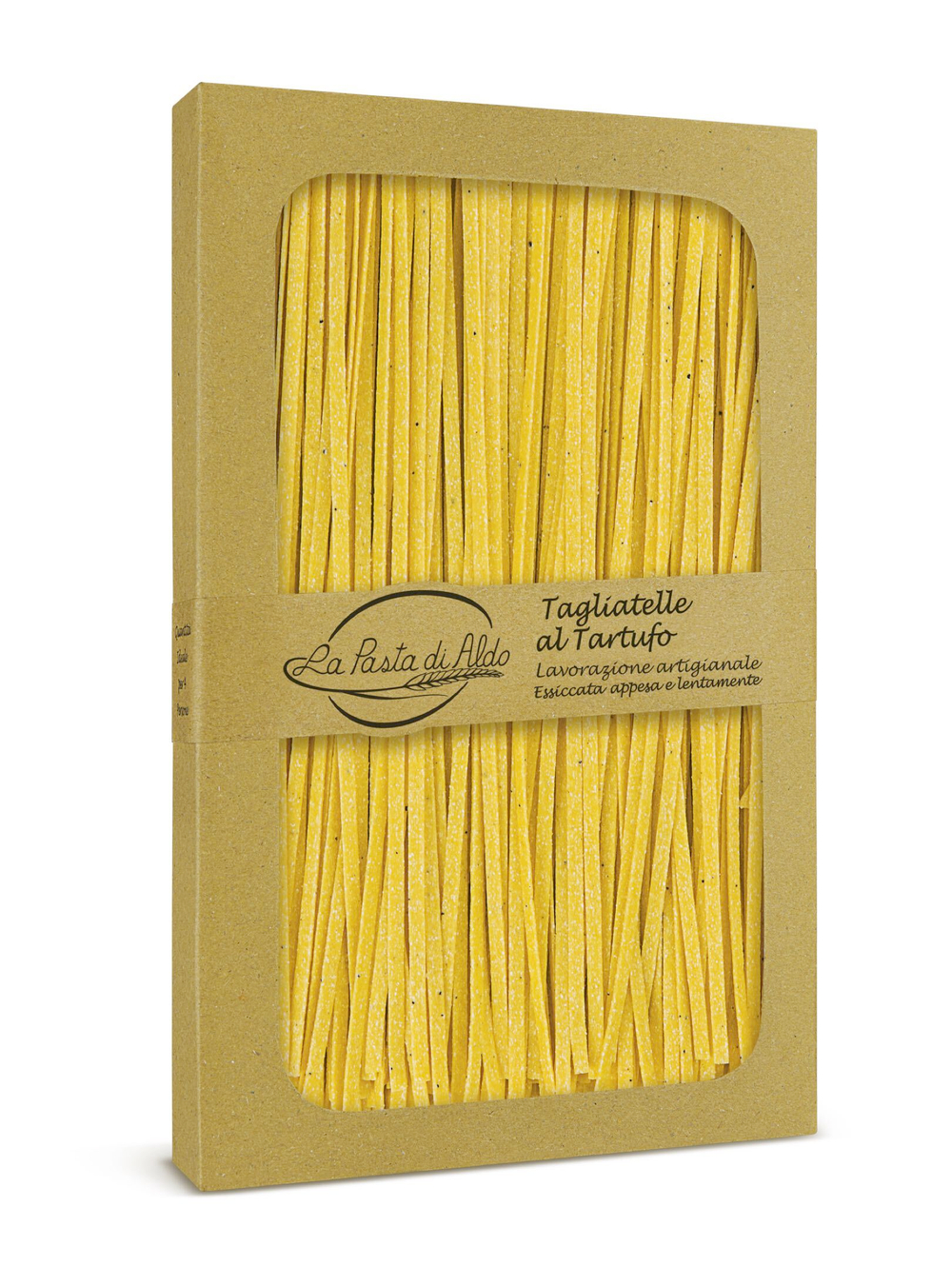 Паста Tagliatelle (Тальятелле) с трюфелями, 250 гр, La Pasta di aldo
