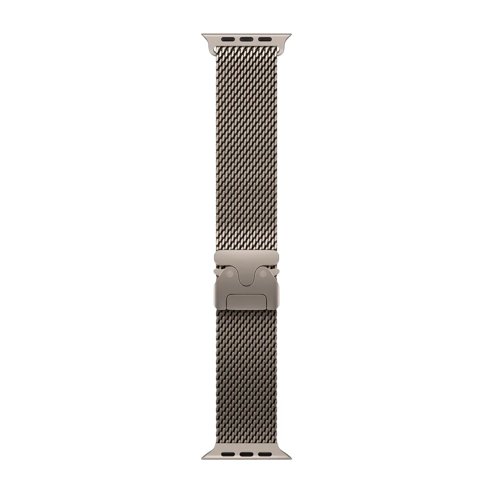 Умные часы Apple Watch Ultra 3 (2025) GPS + Cellular, 49mm, Natural Titanium Case with Natural Titanium Milanese Loop, M