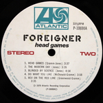 Foreigner / Head Games (LP)