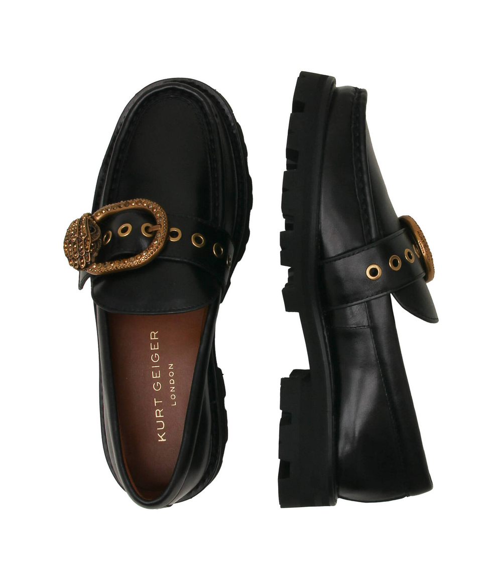 Кожаные мокасины mayfair Kurt Geiger - черный(573000109)