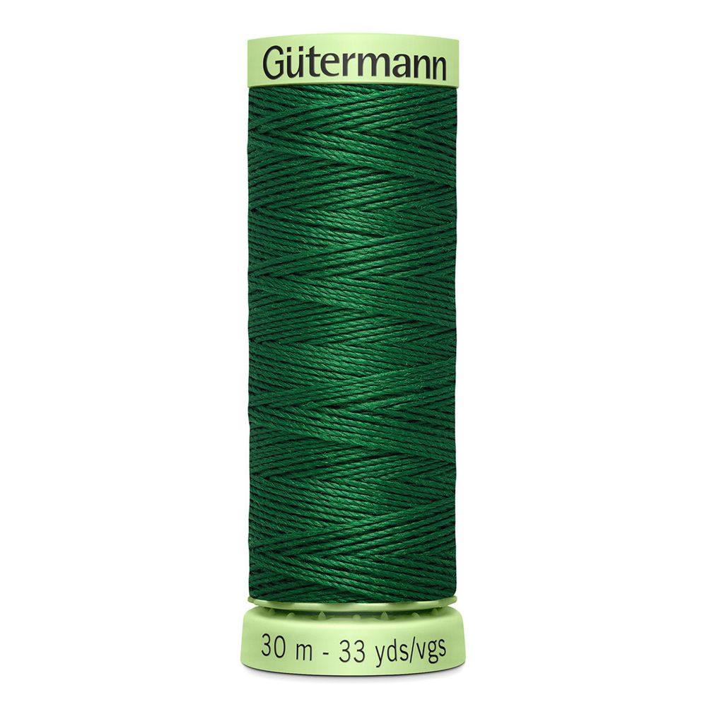 Нитки отделочные Gutermann Top Stitch 30 (30 метров), 5 кат. | 237 зеленое яблоко