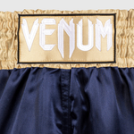 Тайские шорты Venum Classic - Navy Blue/Gold