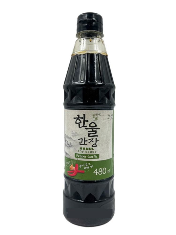 Соевый соус Hanul с перцем и чесноком 480 мл x 2 шт