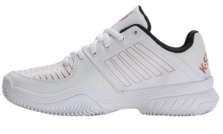 Женские теннисные кроссовки K-Swiss Court Express - white/black/rosegold