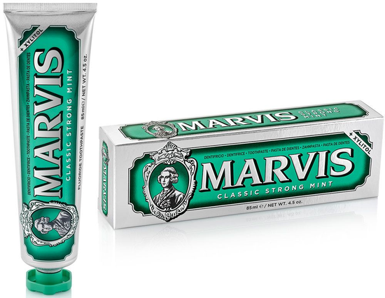 Зубная паста Marvis, "Классическая Насыщенная Мята", 85 мл
