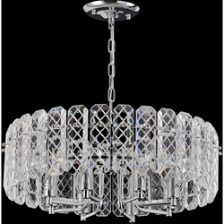 Люстра Rivoli Whitney 1050-308 8 х Е14 40 Вт хрусталь | Rivoli