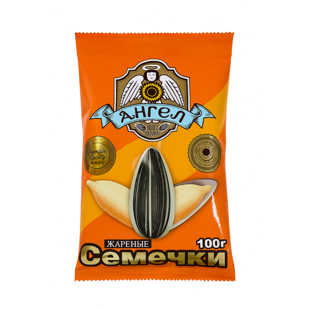 Семечки Ангел жареные 100 гр