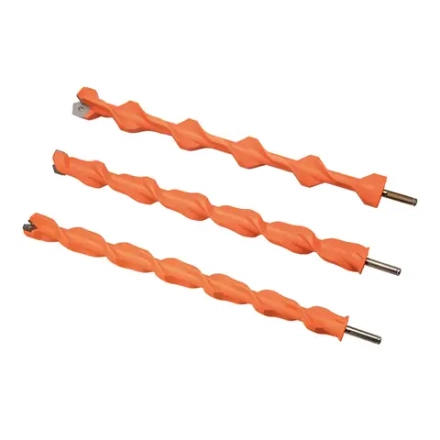 SNOLI ледовый бур “OrangeFox” Ø 32 mm для установки древок