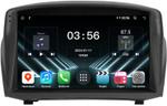 Магнитола для Ford Fiesta MK6 2012-2018 (голубой БК, рамка тип 2) - FarCar S280 монитор 9.5" IPS на Android 13, CarPlay