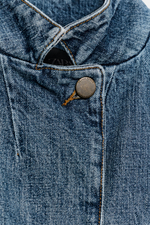 УКОРОЧЕННЫЙ ДЖИНСОВЫЙ БЛЕЙЗЕР ZW COLLECTION — ZARA