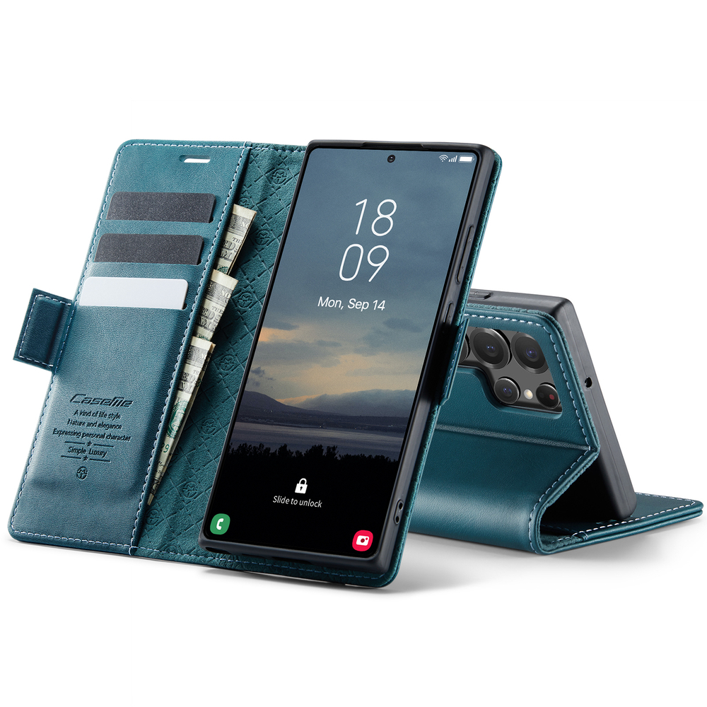 Чехол-книжка CaseMe RFiD Samsung Galaxy S22 Ultra