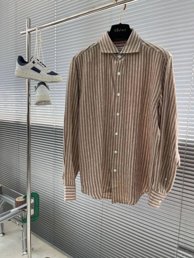 Льняная рубашка Kiton