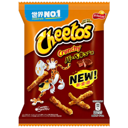 Чипсы Cheetos Crunchy со вкусом барбекю (Кранчи Читос)