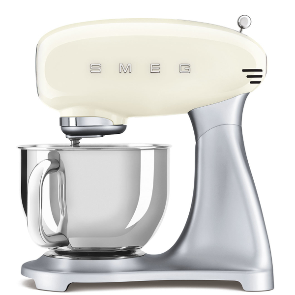 Миксер планетарный 4.8л. Smeg Стиль 50-х годов кремовый SMF02CREU