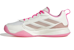 Женские теннисные кроссовки Adidas Avaflash — core white/silver metallic/lucid pink