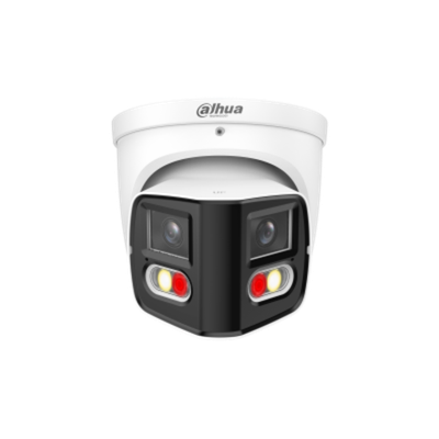 DH-IPC-PDW2849P-A180-E2-S-PV-0280B Уличная купольная IP-видеокамера с ИИ и активным сдерживанием