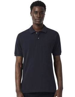 Теннисное поло Lacoste Classic Fit Embroidery Detail Petit Piqu_ - black