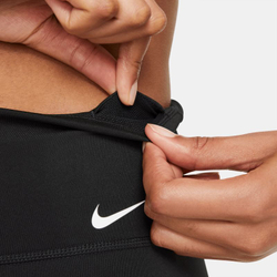Женские Шорты теннисные Nike One Mid-Rise Short 7in - black/white