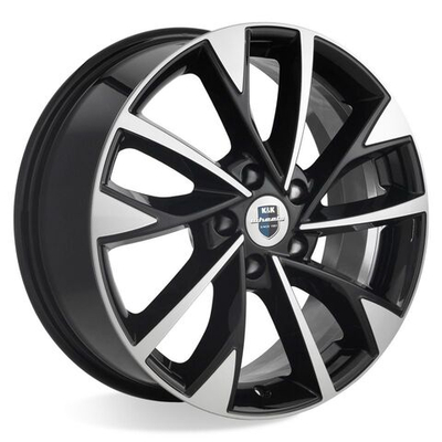 Диск Литой K&K Роквуд (КС900) 7 x R17 5x110 D63.35 ET48.5 Алмаз черный