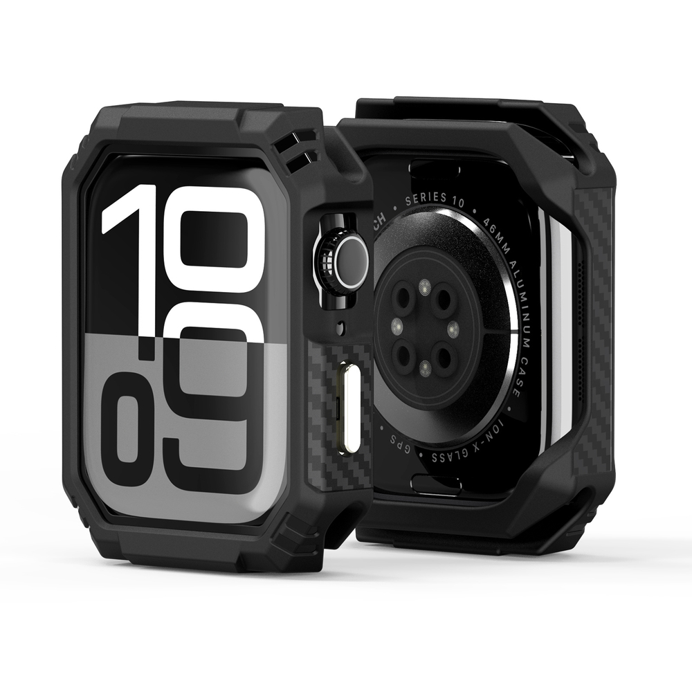 Чехол-бампер из Soft силикона от Dux Ducis для часов Apple Watch 42 мм на модели 10 серии, серия Damo Series Case
