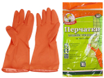 Перчатки латексные "Умничка" р.L
