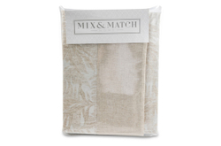 Скатерть прямоугольная 150х350см Mix&Match Home Ботаника