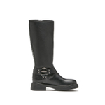 OSITA RED Knee high Boots 4cm Women"s