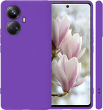 Мягкий Soft Touch чехол из силикона для REALME 10 PRO PLUS с бархатной подкладкой