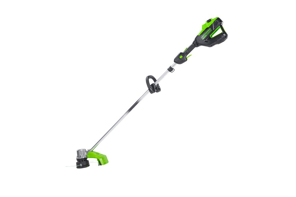 Аккумуляторный триммер Greenworks GD82LTK2, 82v, 40 см, (2110607UA), с аккумулятором 2.5 А·ч и зарядным устройством