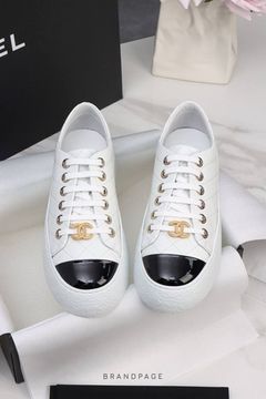 Кеды белые от Chanel Métiers d'art BP5-696835