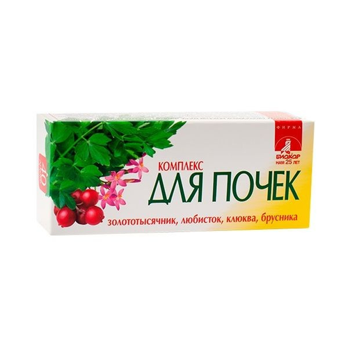 Комплекс для почек «Биокор», драже, № 40