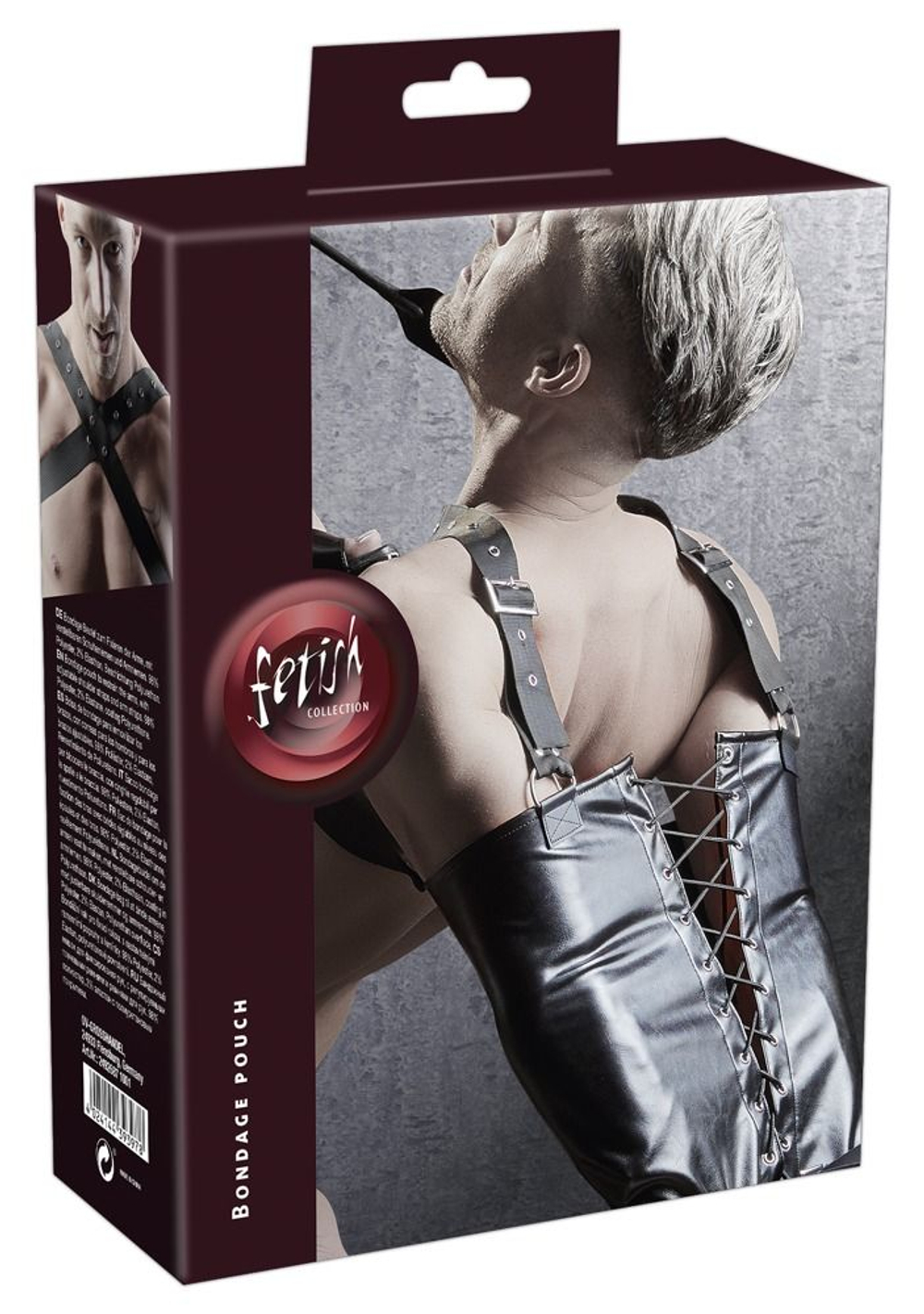 Фиксация на плечи и руки Imitation Leather Armbinder (Цвет: черный)