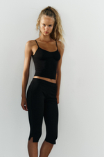 ЭЛАСТИЧНЫЕ БРЮКИ КАПРИ — ZARA